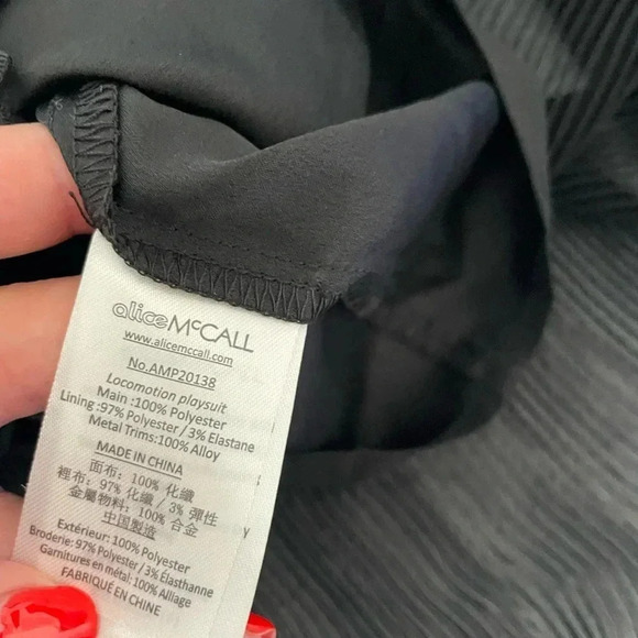 Alice McCall black locomotion pleated jumpsuit - Picture 13 of 15